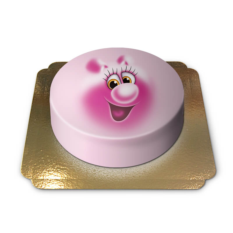 Gelini Cake - Miss Fried in Pink