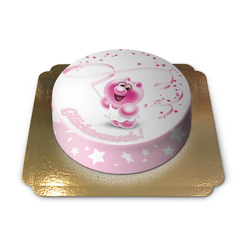 Gelini Cake - Pink Congratulations