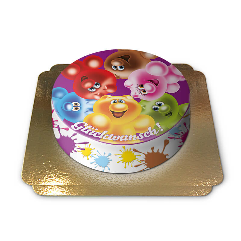 Gelini Cake - Colourful Congratulations