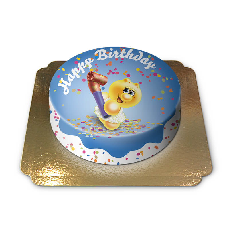 Gelini Cake - Happy Birthday Confetti