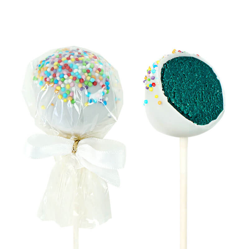 Blue Gender Reveal Cake Pops "It's a Boy" (12 pieces)