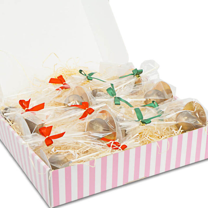 Golden Deluxe Cake Pops (10 pieces) – Christmas Edition