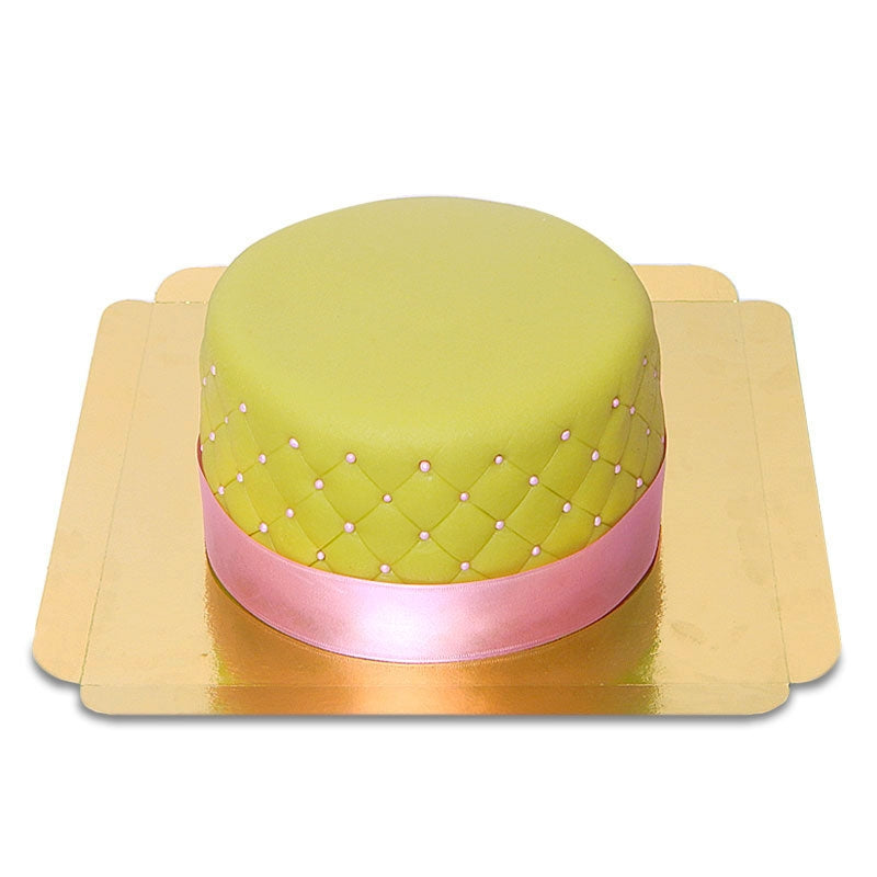 Green Deluxe Cake - double height