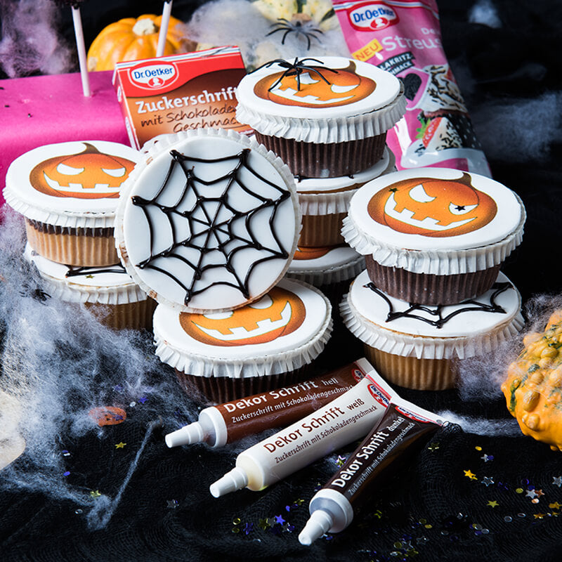 Dr. Oetker Halloween Cupcakes, 9 pieces