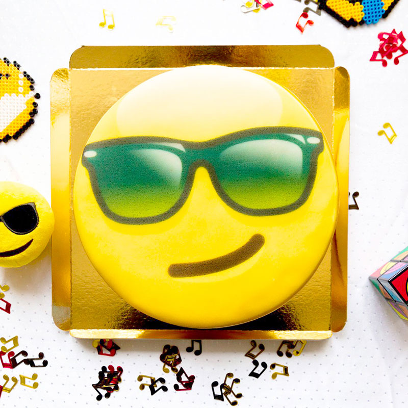 Cool Emoji Cake