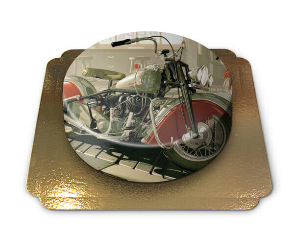 Motorcycle Cake