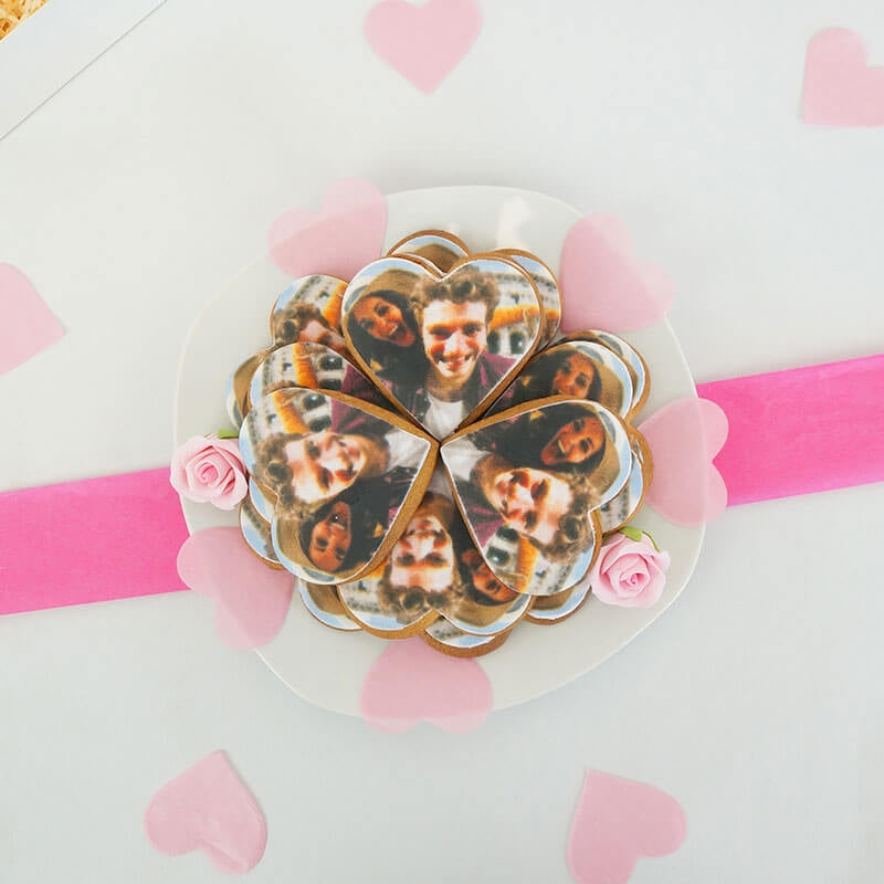 Photo Cookie Hearts (12 pieces)