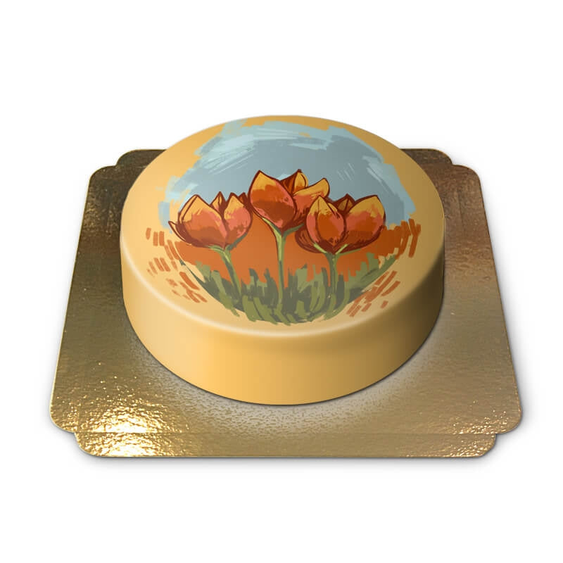 Dutch Tulip Cake