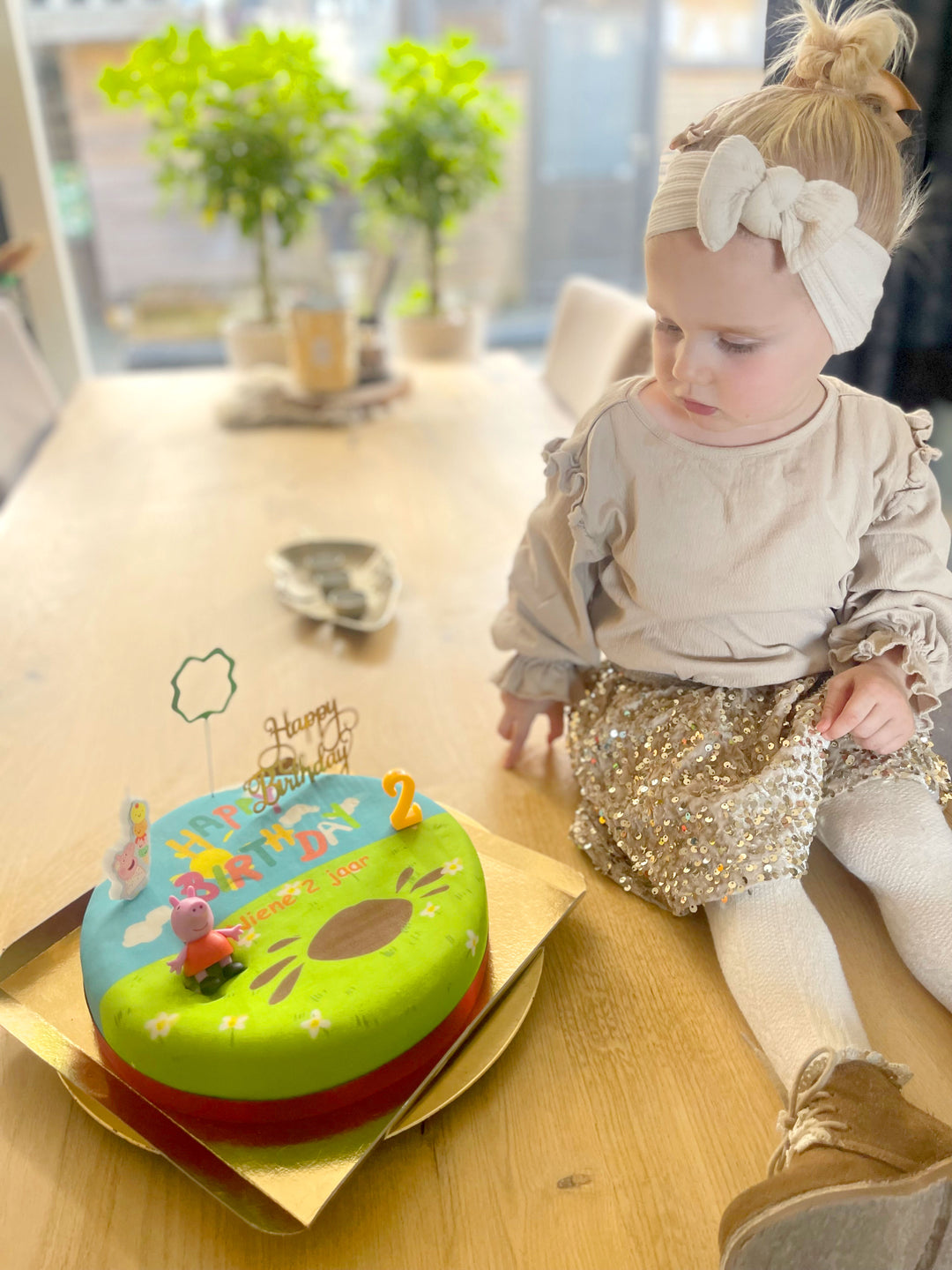 Peppa Pig birthday cake