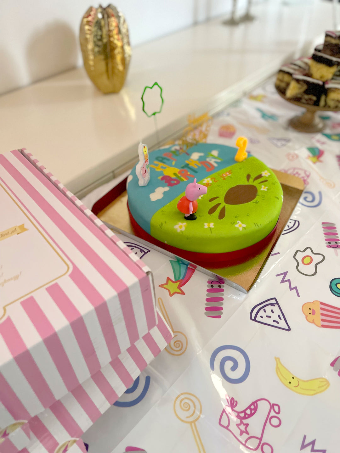 Peppa Pig birthday cake
