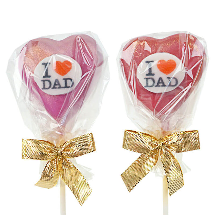 "I Love Dad" Cake Pops (12 pieces)