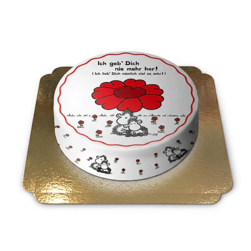 Sheepworld – I’ll never let you go cake