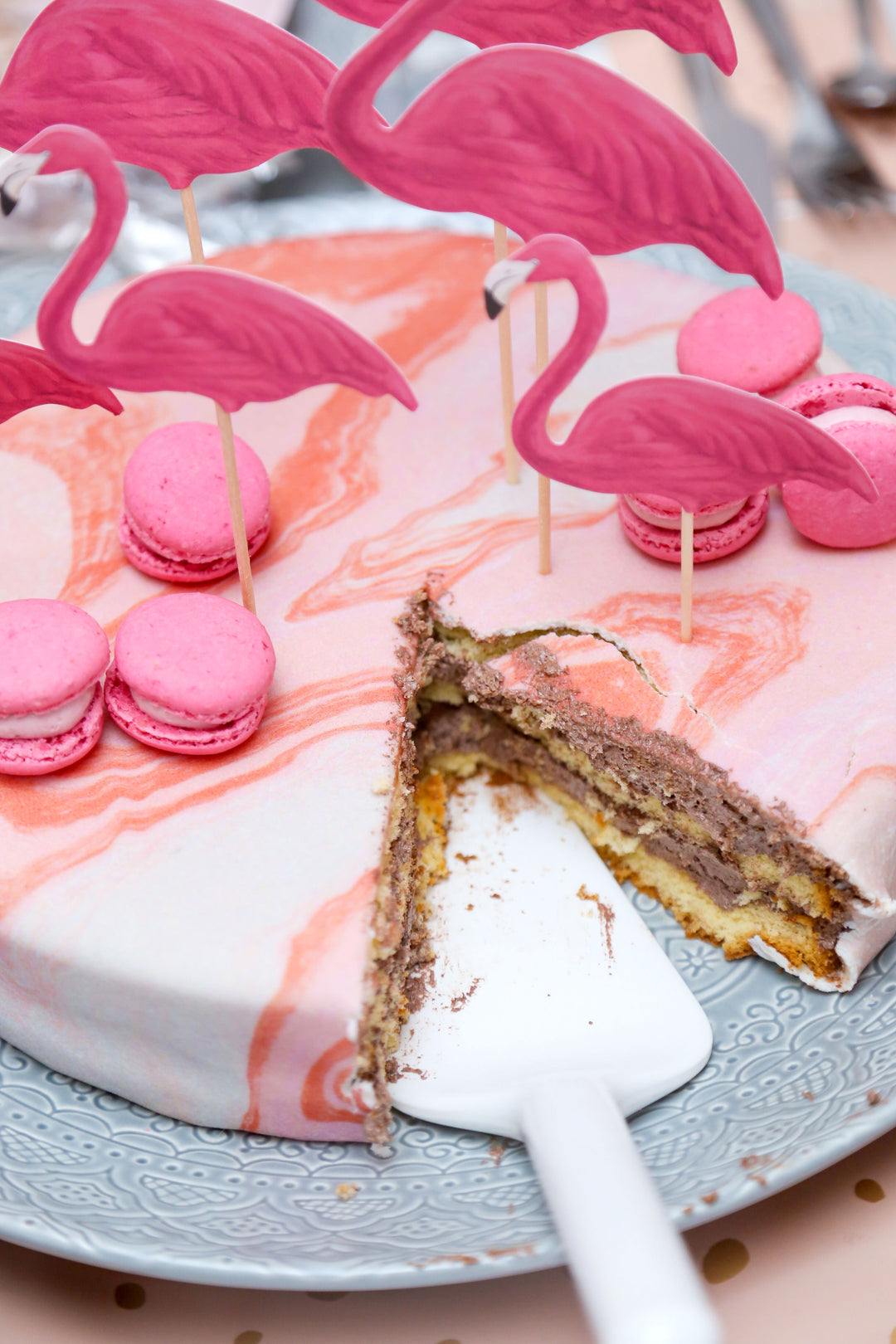 Pastel Marble Cake