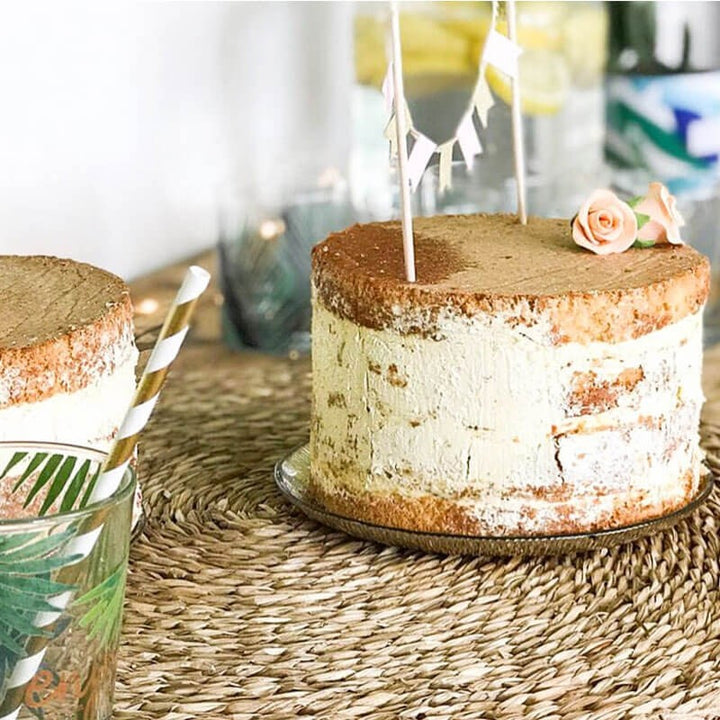 Naked Cake Vanilla/Raspberry - various sizes