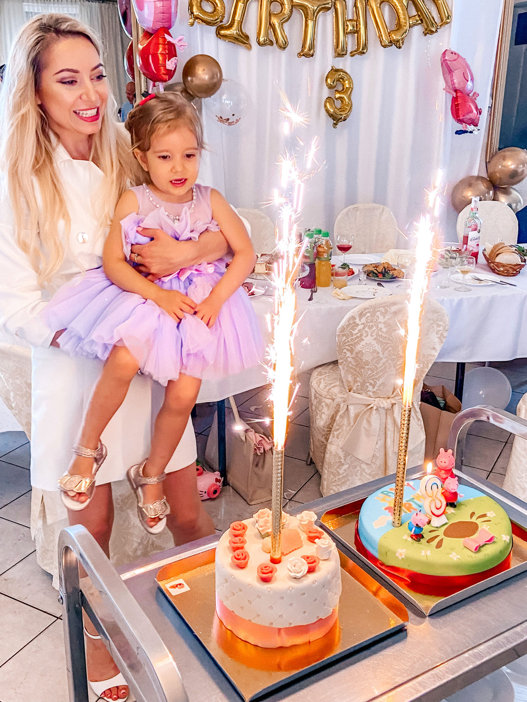 Peppa Pig birthday cake