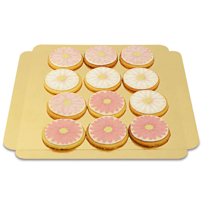 Flower biscuits (12 pieces)