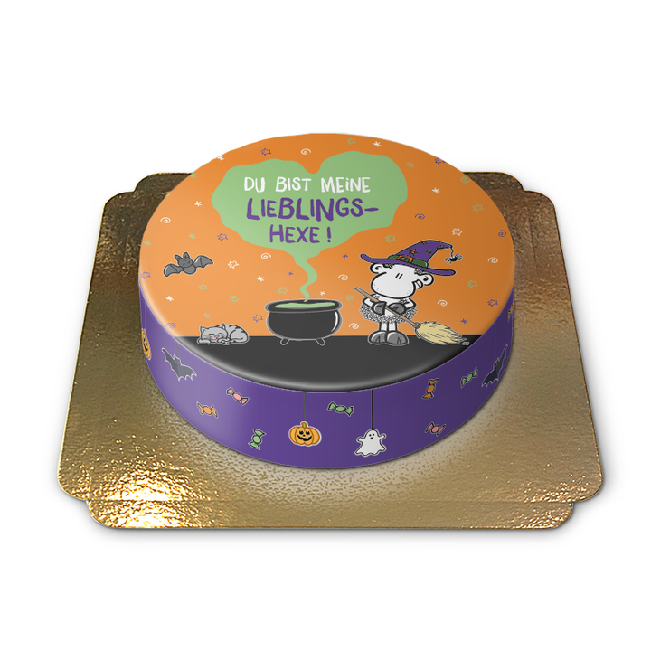 Sheepworld Halloween Cake