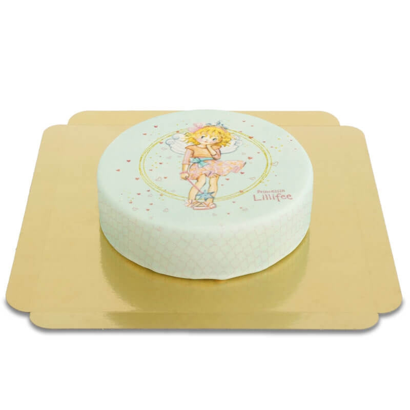 Princess Lillifee cake in mint green