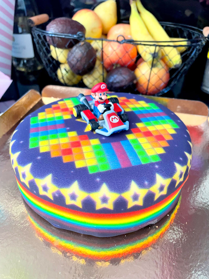 Mario Kart® on Star Track Cake