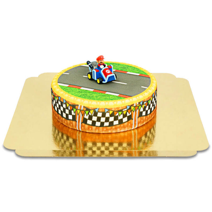 Mario Kart® on Grassland Race Track Cake