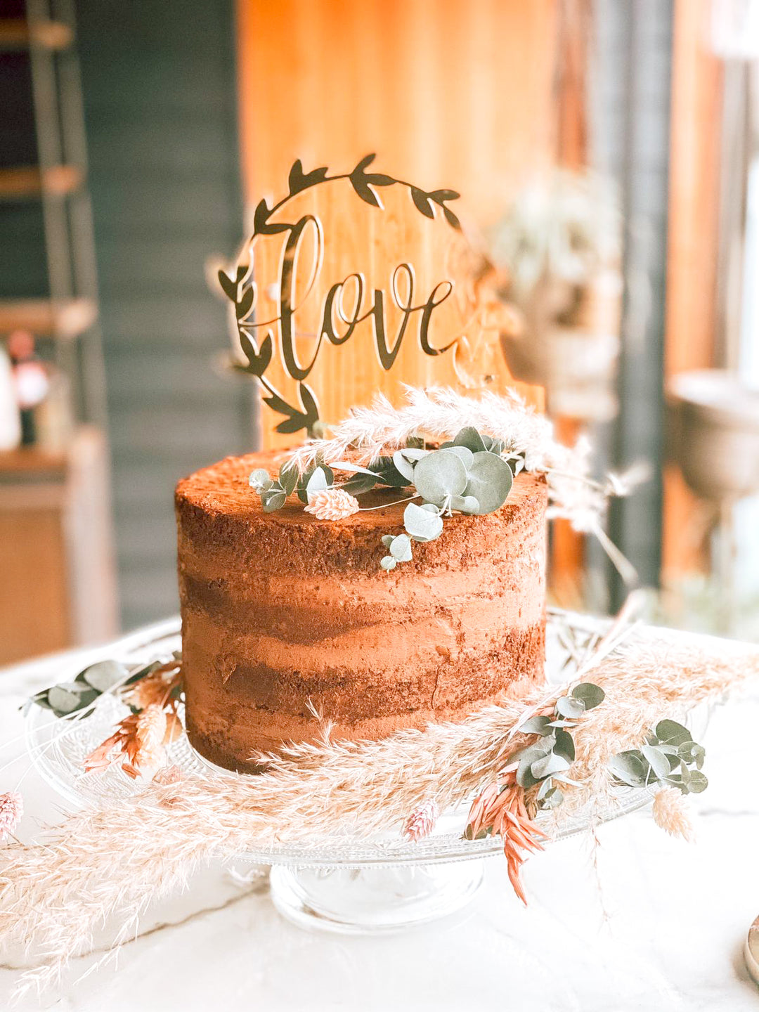 Chocolate Naked Cake – various sizes