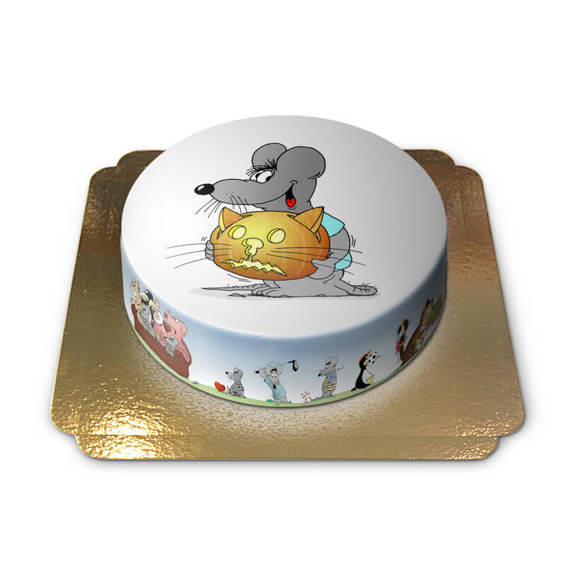 Halloween Mouse Cake - Uli Stein