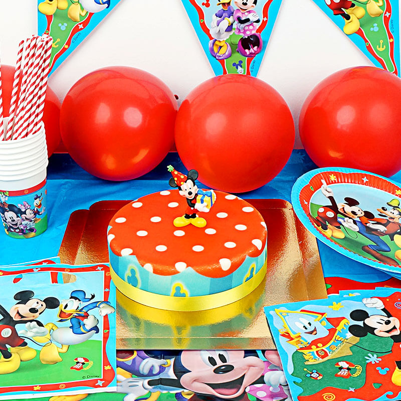 Mickey Mouse® party set incl. cake