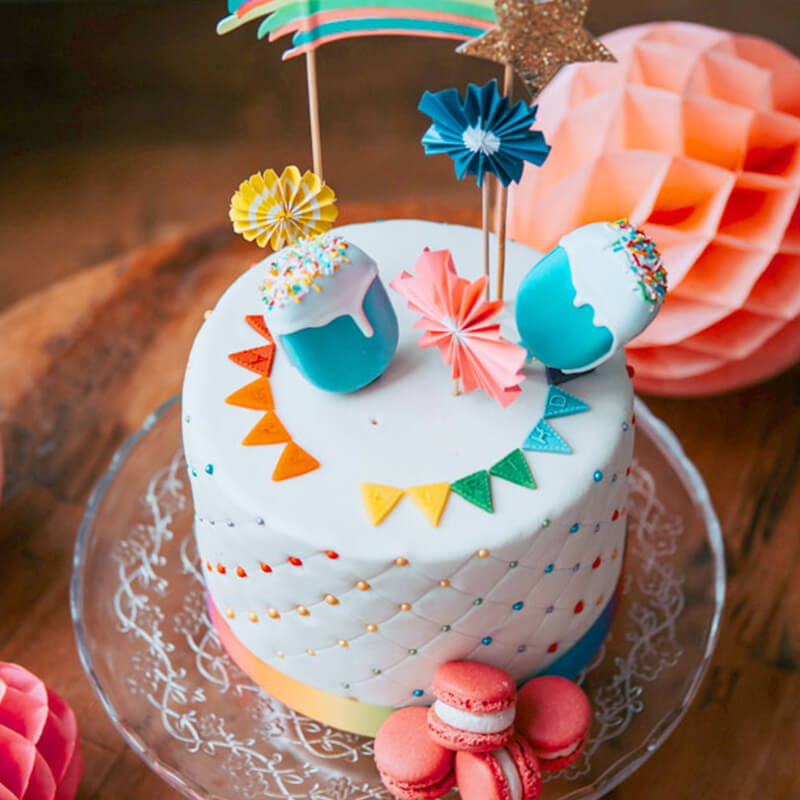 Pride Deluxe Cake – double height