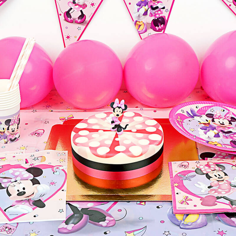 Minnie Mouse® Party Set – incl. cake