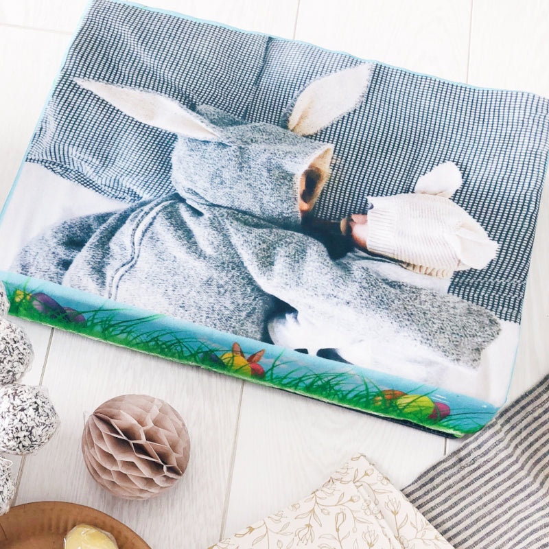 Photo cake in an Easter frame