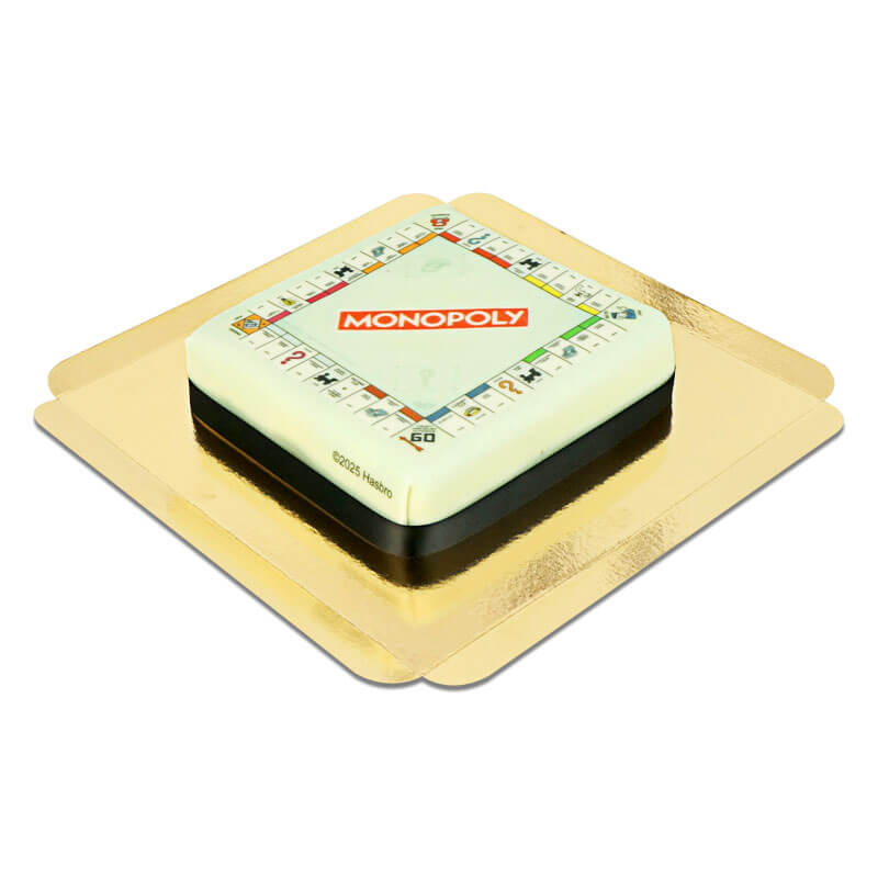 Monopoly Game Board Cake