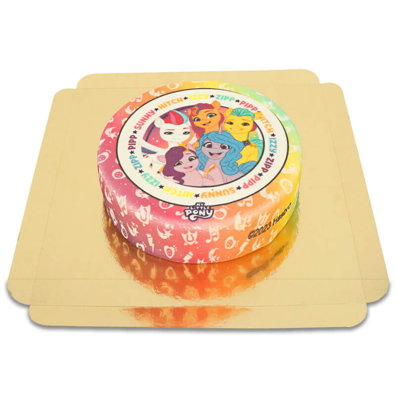 My Little Pony Rainbow Cake