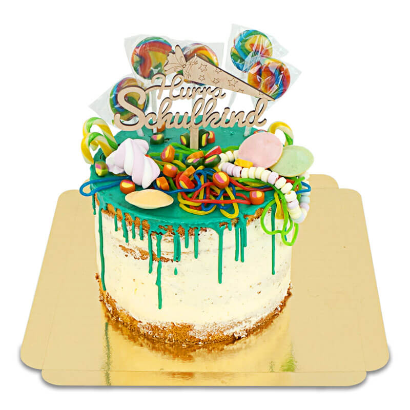 Naked cake for first day at school