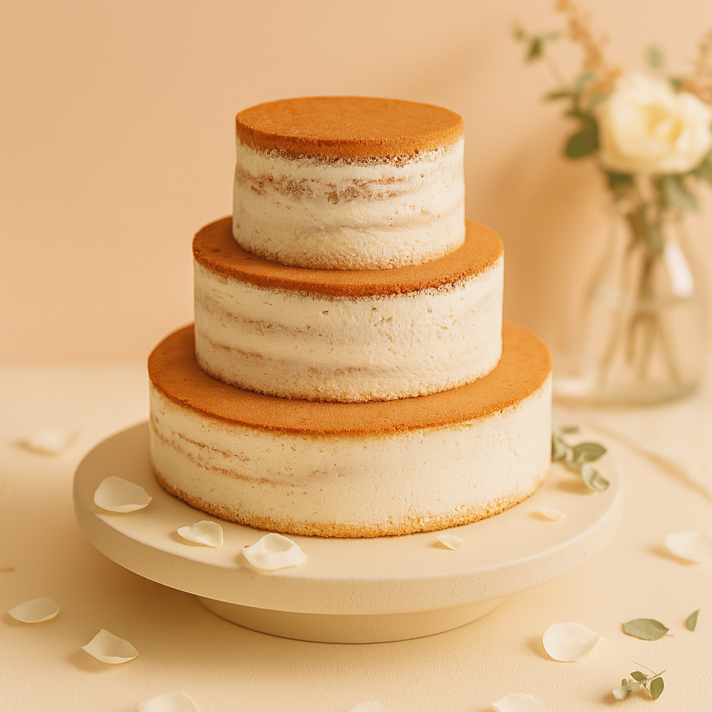 Naked Cake Vanilla/Raspberry - various sizes
