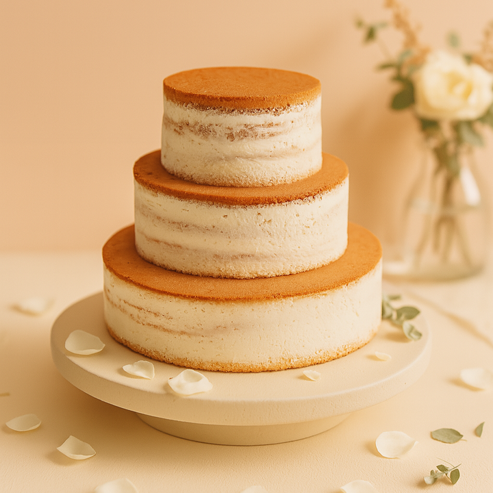 Naked Cake Vanilla/Raspberry - various sizes