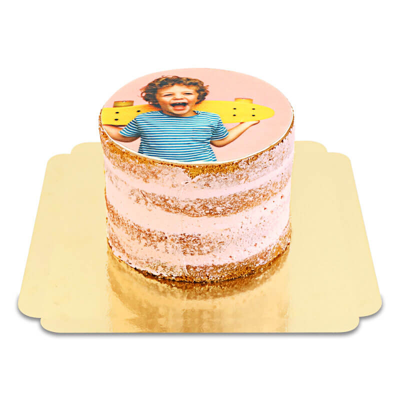 Photo: Strawberry Naked Cake
