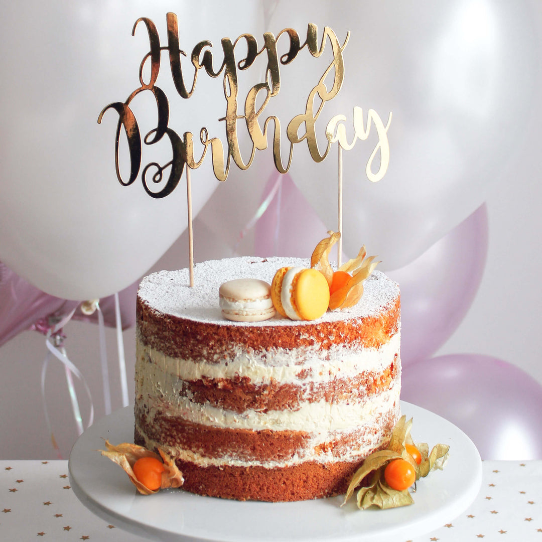 Naked Cake Vanilla/Raspberry - various sizes