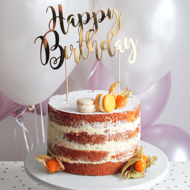 Naked Cake Vanilla/Raspberry - various sizes