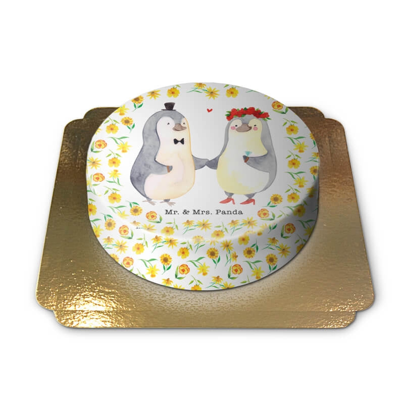 Penguin cake from Mr. & Mrs. Panda