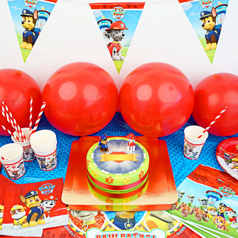 PAW Patrol® party set – incl. cake