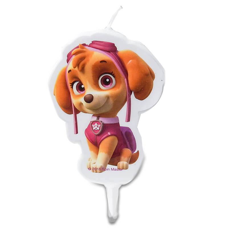 Paw Patrol® cake candle Skye