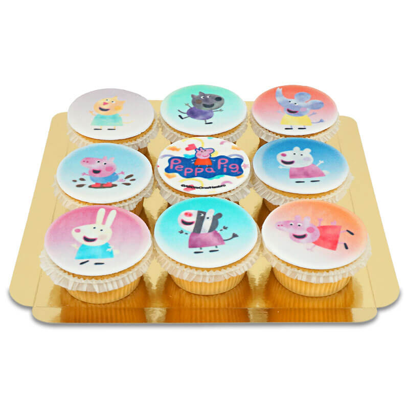 Peppa Pig and Friends Cupcakes