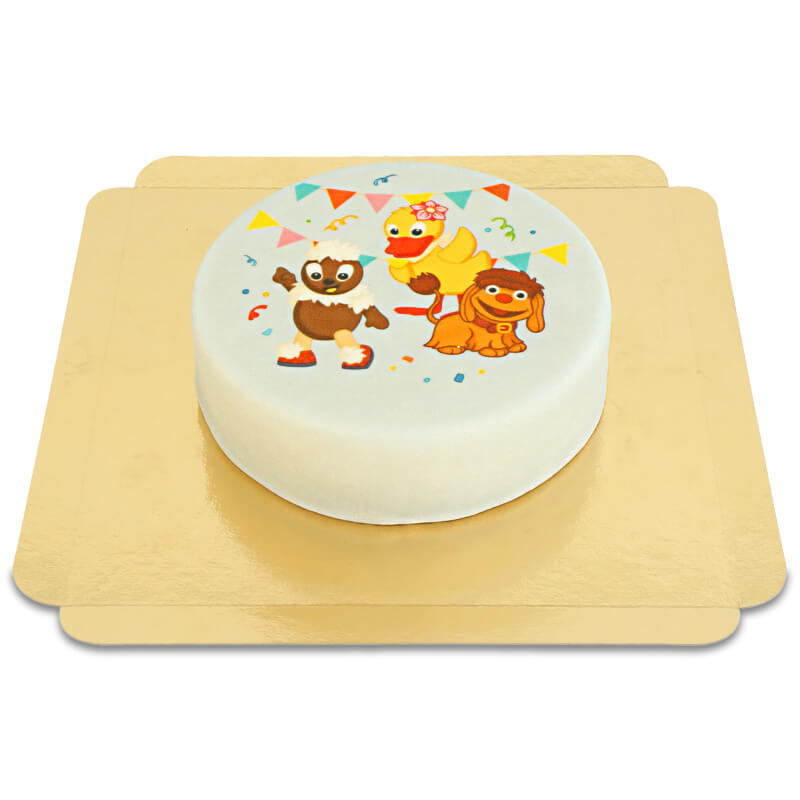 Pittiplatsch, Schnatterinchen & Moppi cake