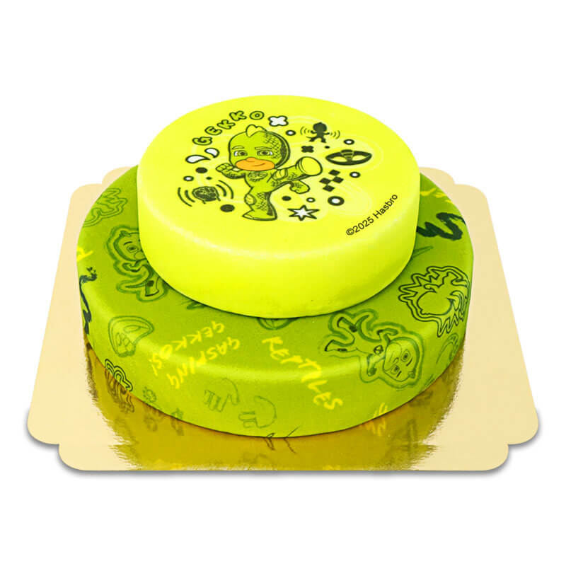 PJ Masks 2-tier Gecko Cake