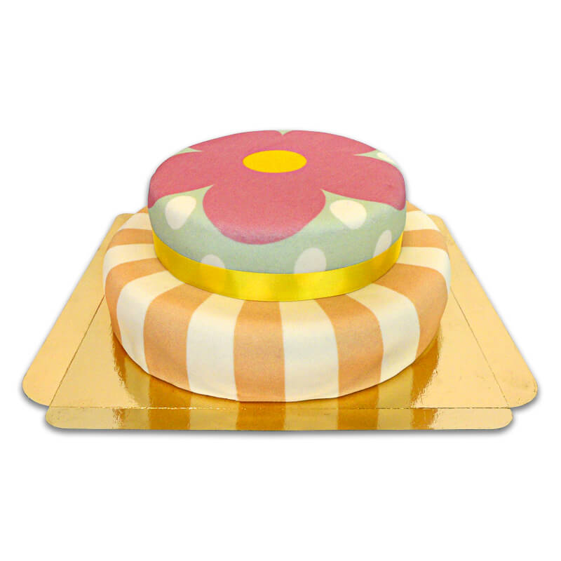 Playful Cake, 2-tier