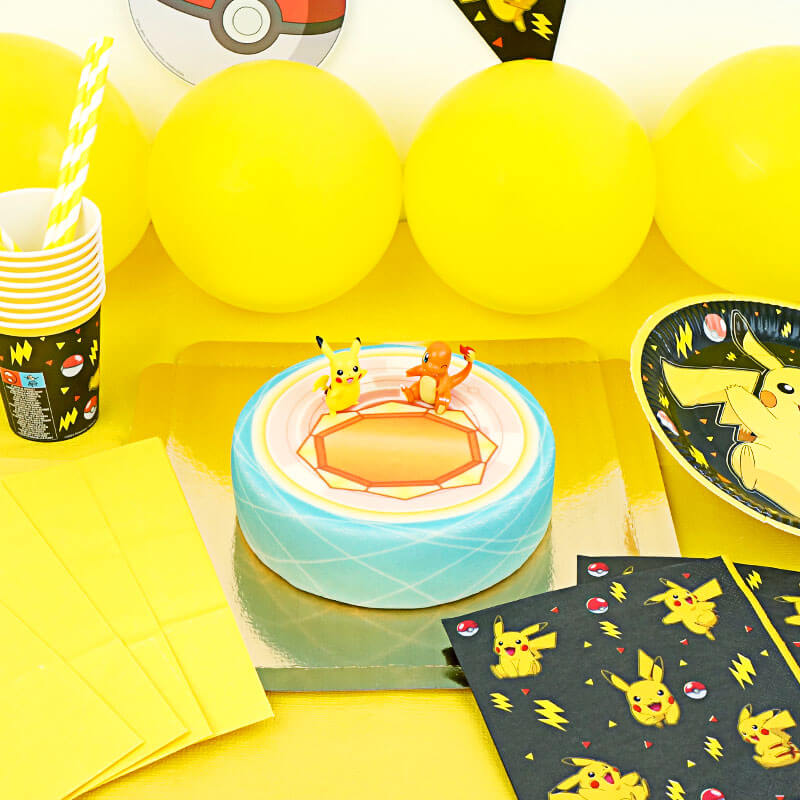 Pokémon® party set incl. cake