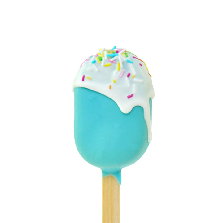 Blue cake popsicles (10 pieces)