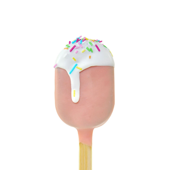 Pink Cake Popsicles (10 pieces)