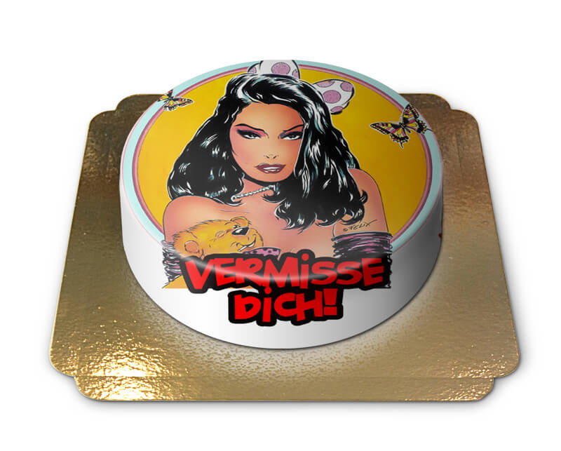 Sexy I Miss You Cake