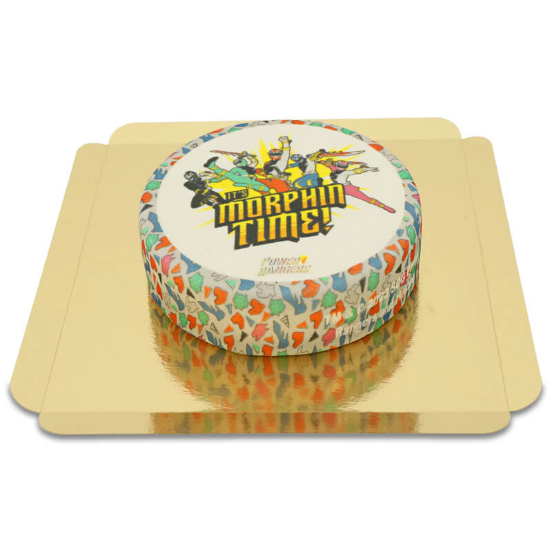 Power Rangers Morphin' Time Cake